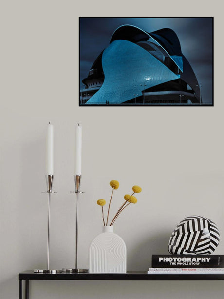 Bleu district Poster och Canvastavla