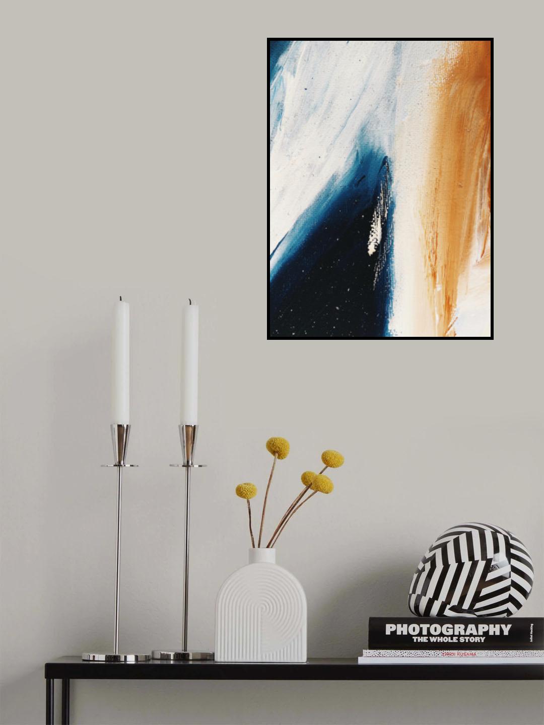 Abstract 49 Poster och Canvastavla