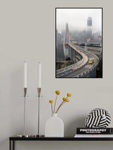 Through the Fog city Poster och Canvastavla
