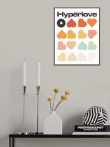 Hyperlove Print Poster och Canvastavla