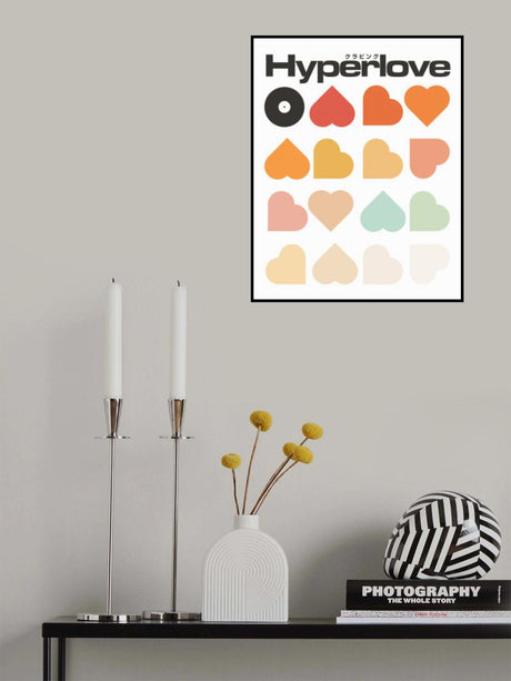 Hyperlove Print Poster och Canvastavla
