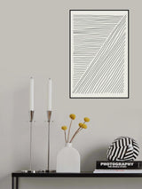 Boho Line Vibes #3 Poster och Canvastavla