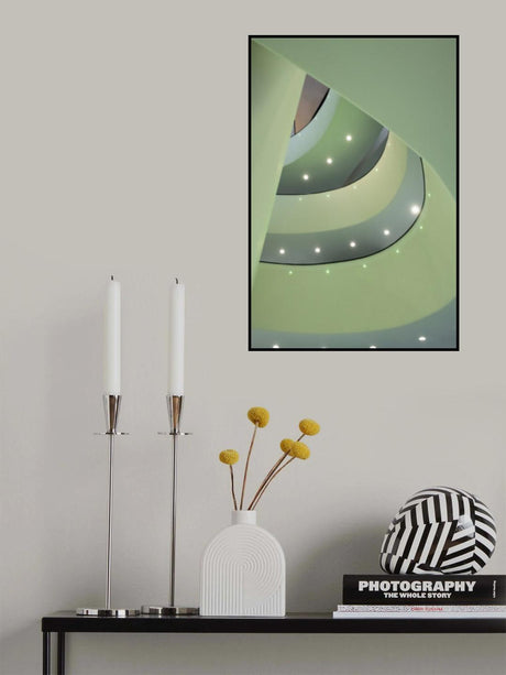 Spiral Lights Poster och Canvastavla