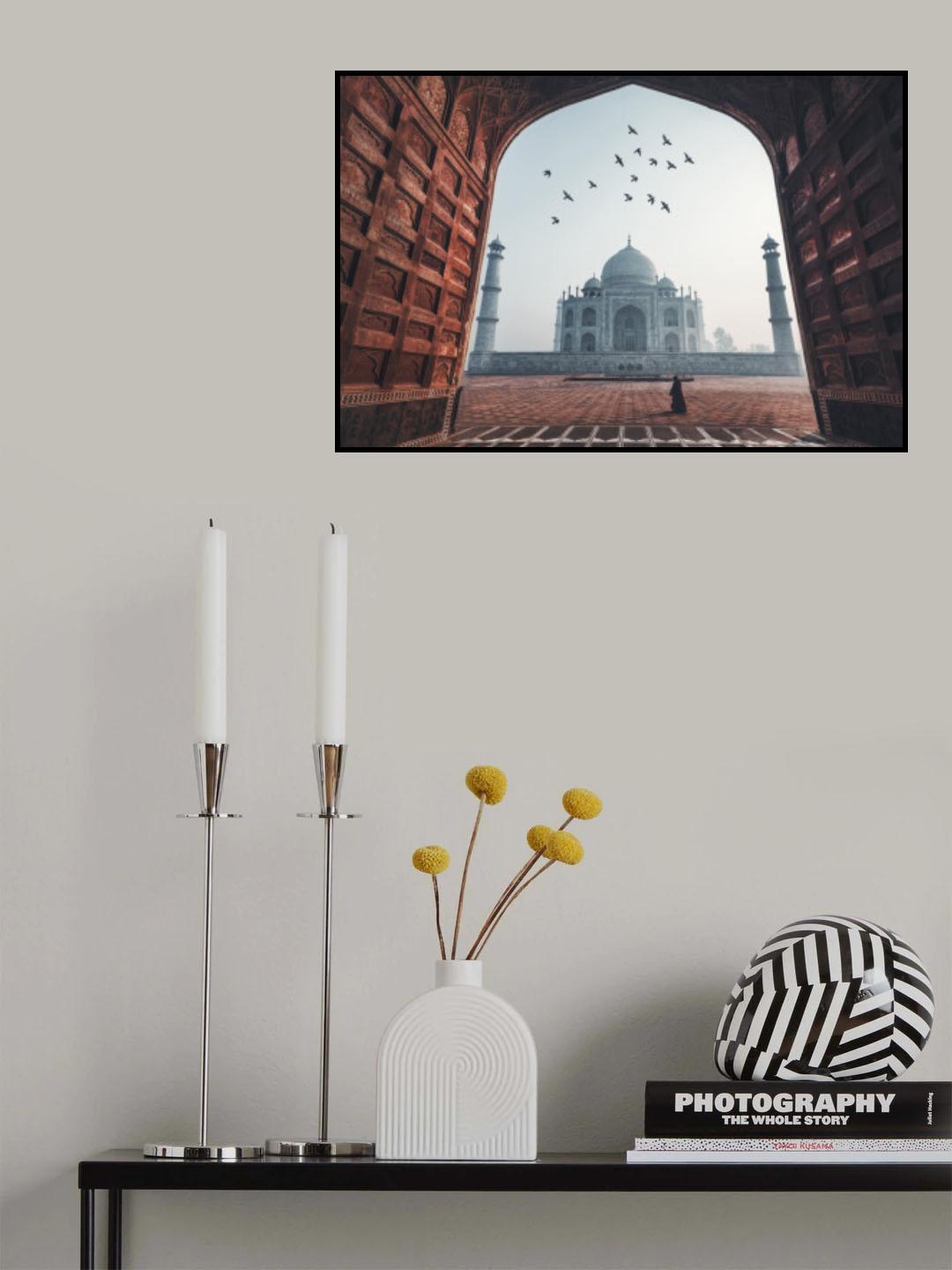 Taj Mahal Poster och Canvastavla