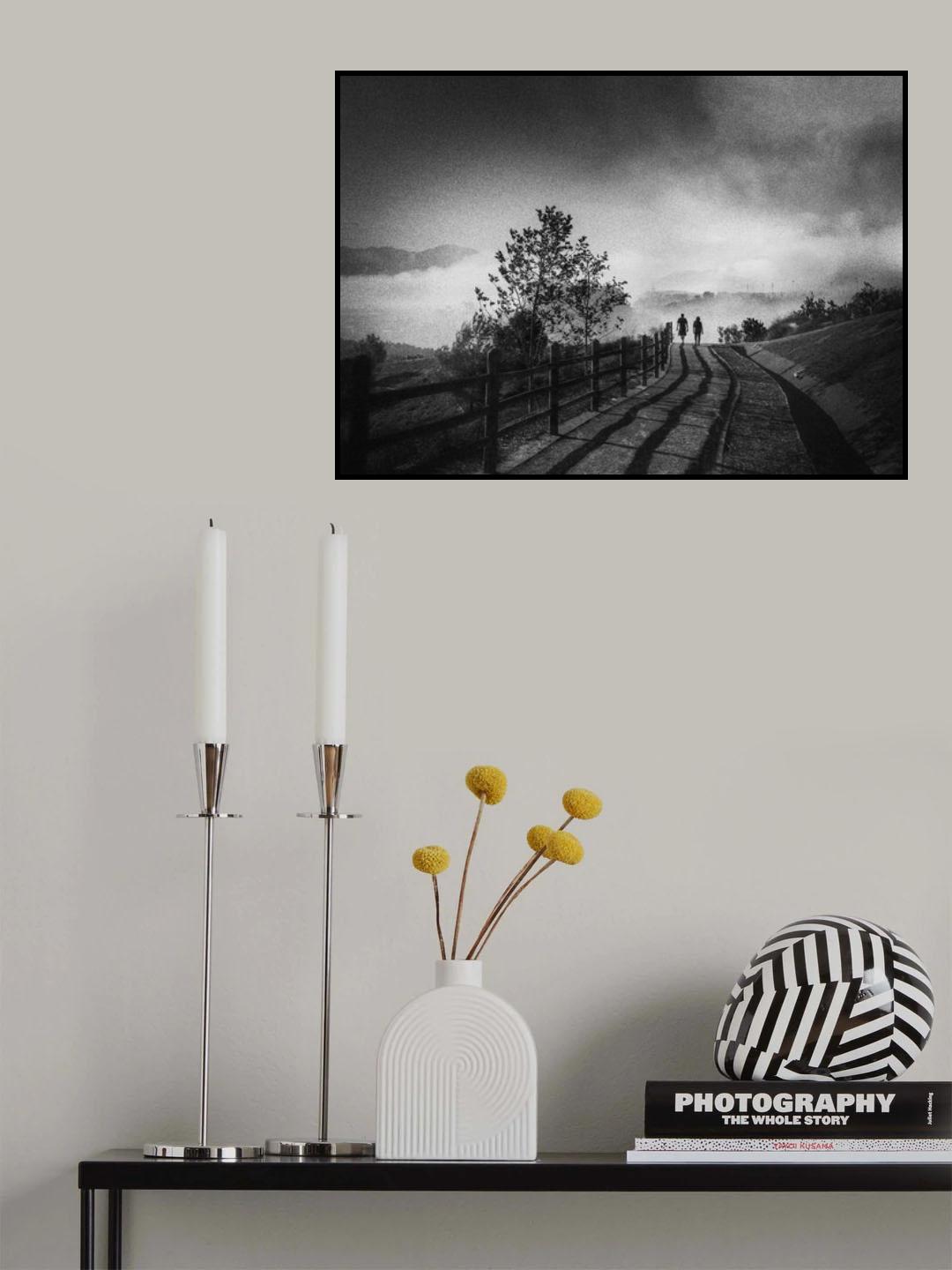 early morning walk Poster och Canvastavla