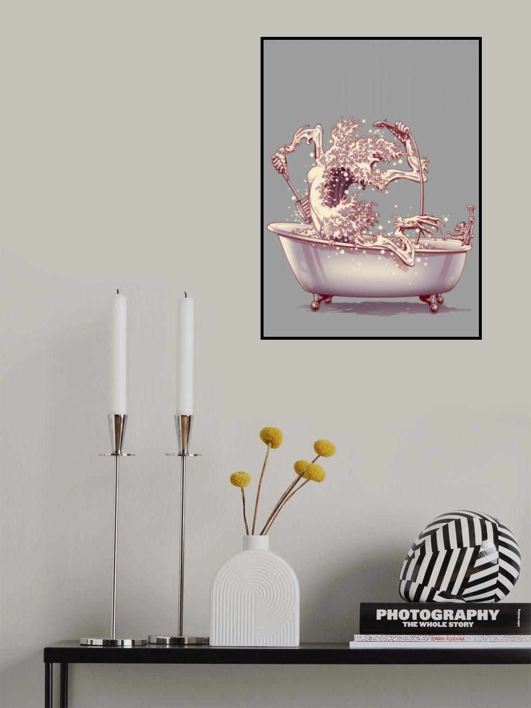 THE BATHTUB Poster och Canvastavla