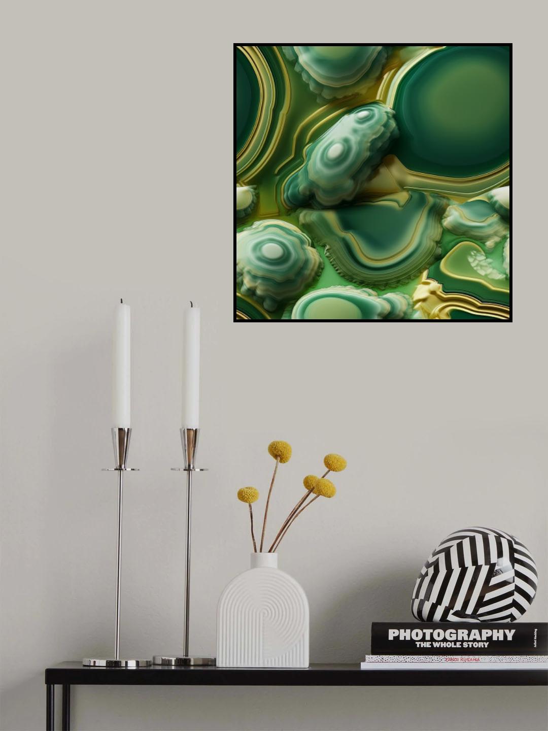 Agate 28 Poster och Canvastavla