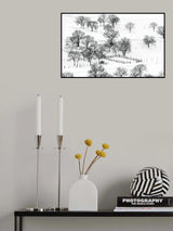 Bashang Winter Poster och Canvastavla
