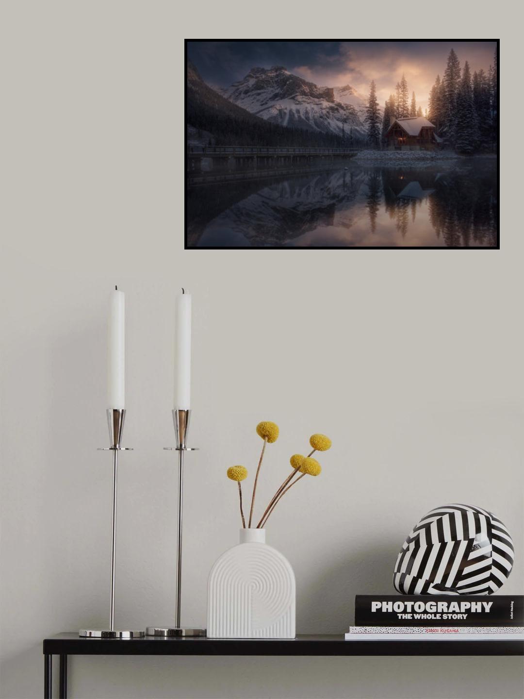 Emerald  Lake, Canada Poster och Canvastavla
