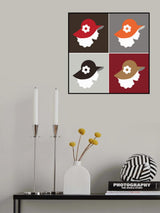 Hat Gals Poster och Canvastavla