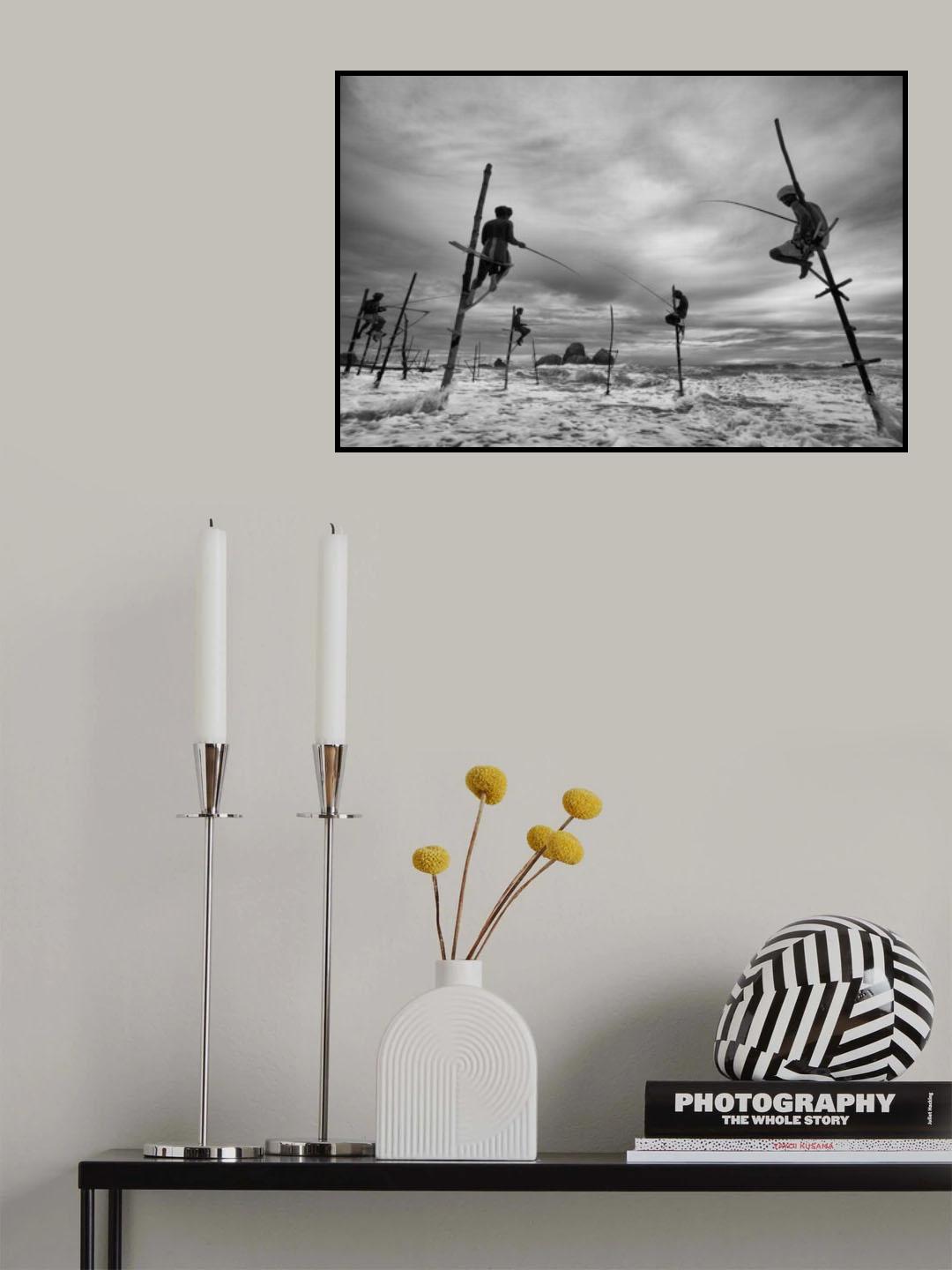Fisherman 2 Poster och Canvastavla