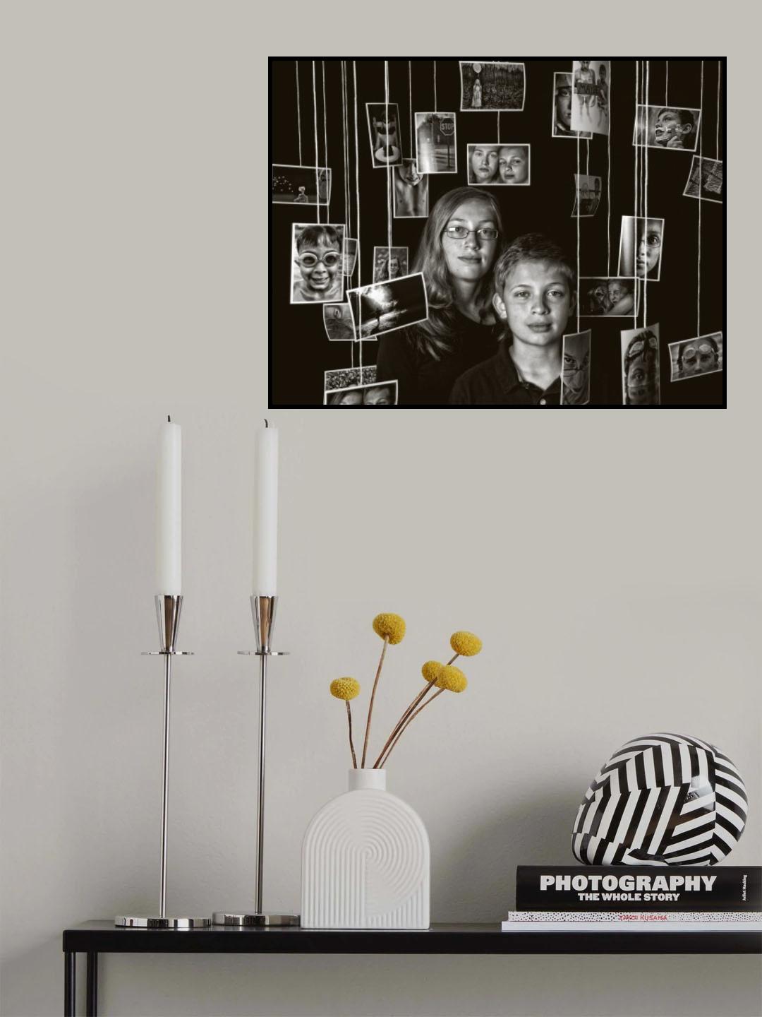 Center of My World Poster och Canvastavla