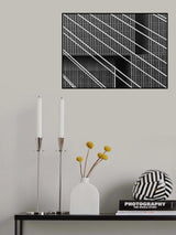 Behind bars. Poster och Canvastavla
