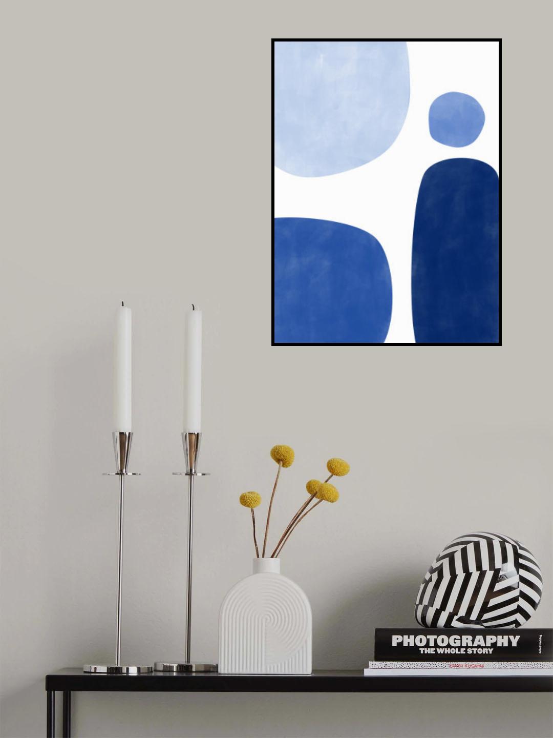 3x4 Aspectratio  Indigo65 Poster och Canvastavla