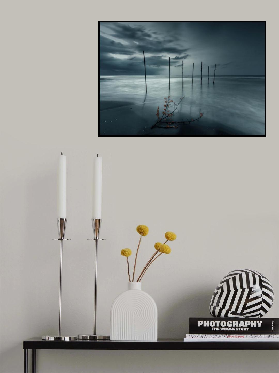 Forever Blue Poster och Canvastavla