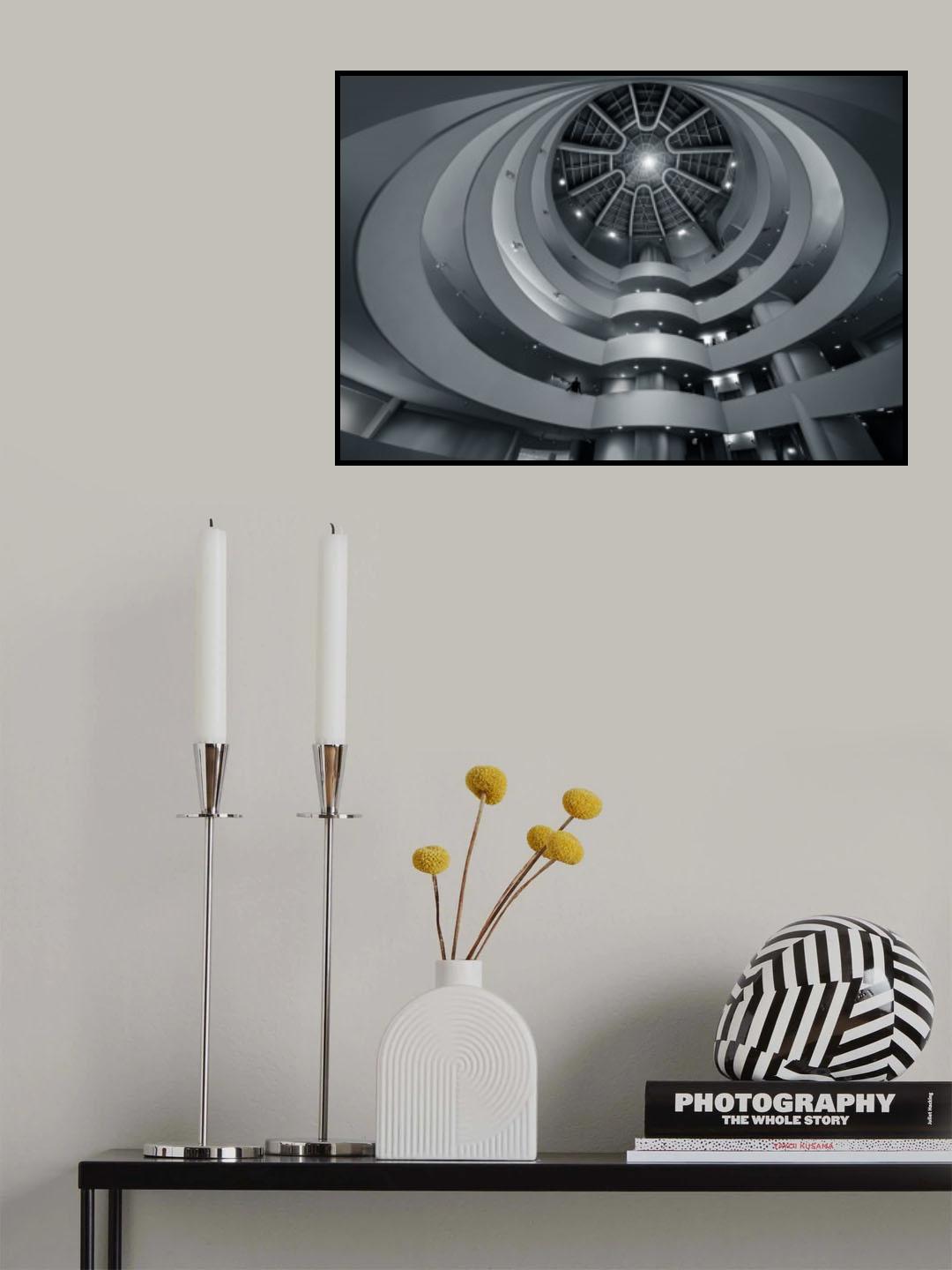 Guggenheim Museum Poster och Canvastavla