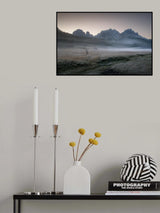 Misty Morning Poster och Canvastavla