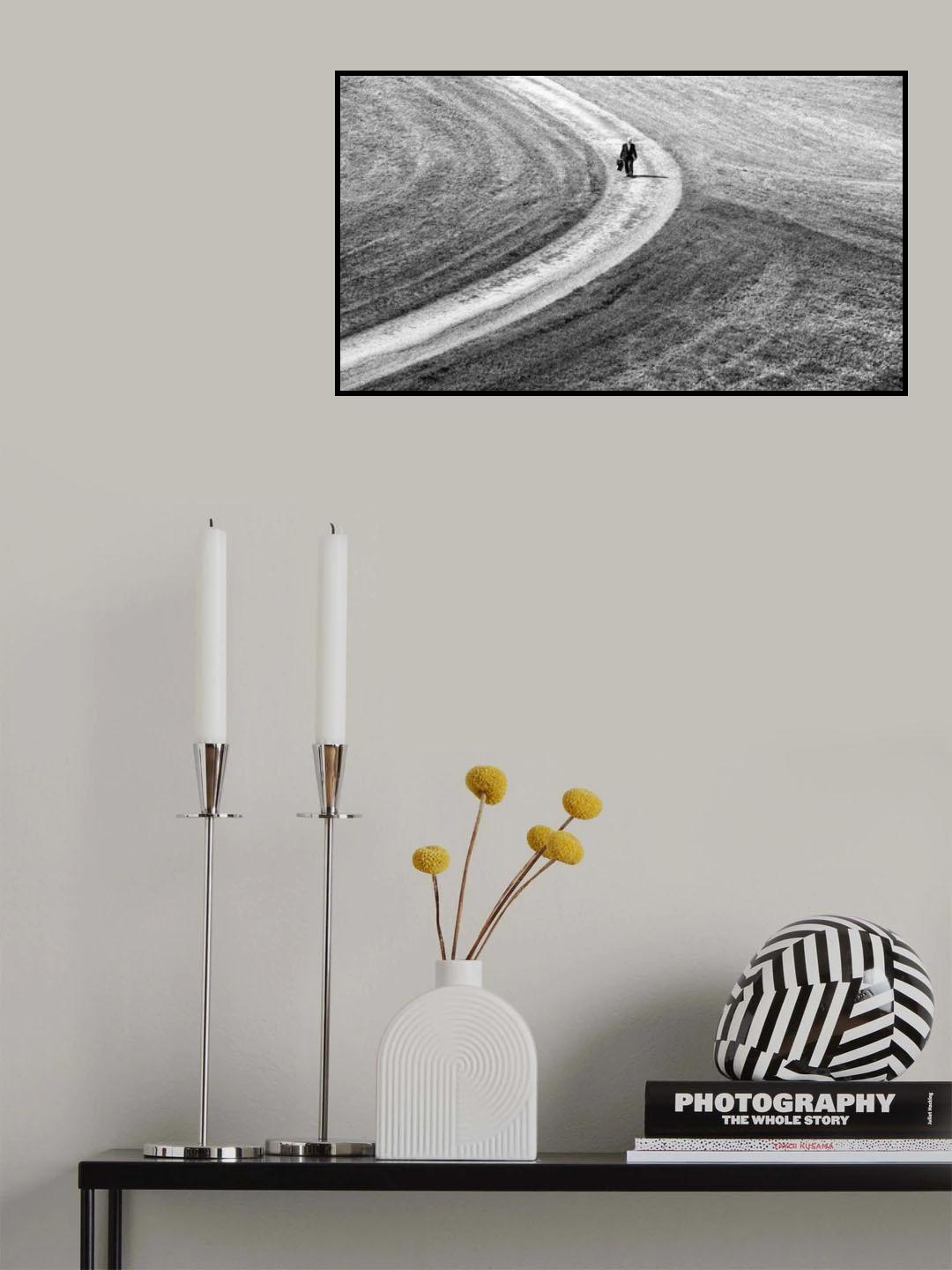 Life's curve Poster och Canvastavla