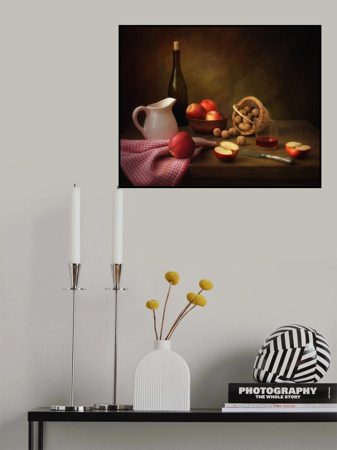 Still life with winter apples Poster och Canvastavla