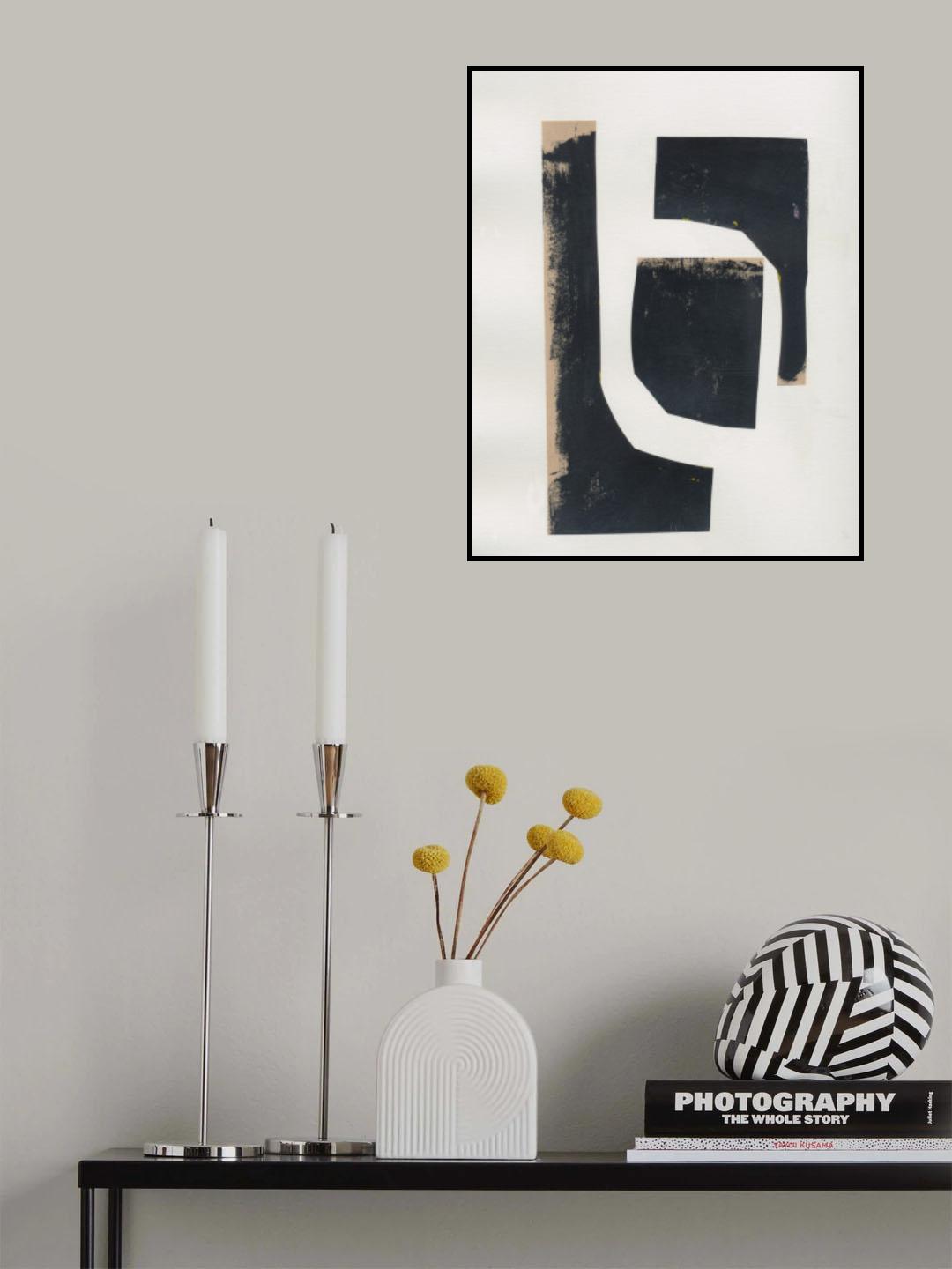Organic Shapes 2 Poster och Canvastavla