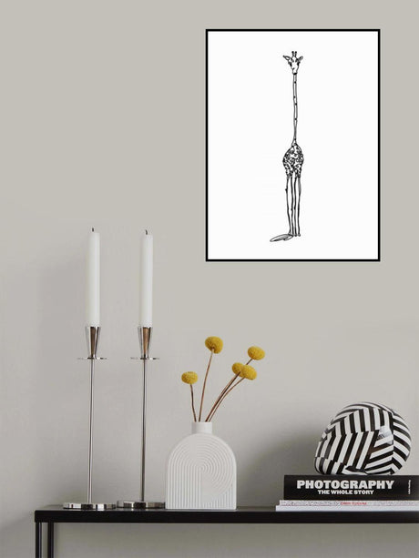 Giraffe Poster och Canvastavla