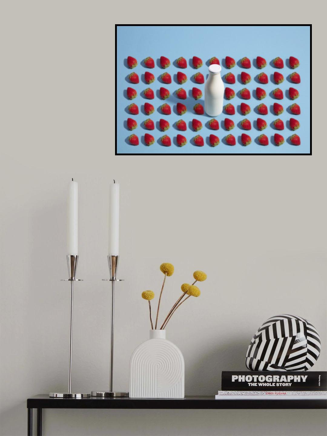 Milk Poster och Canvastavla
