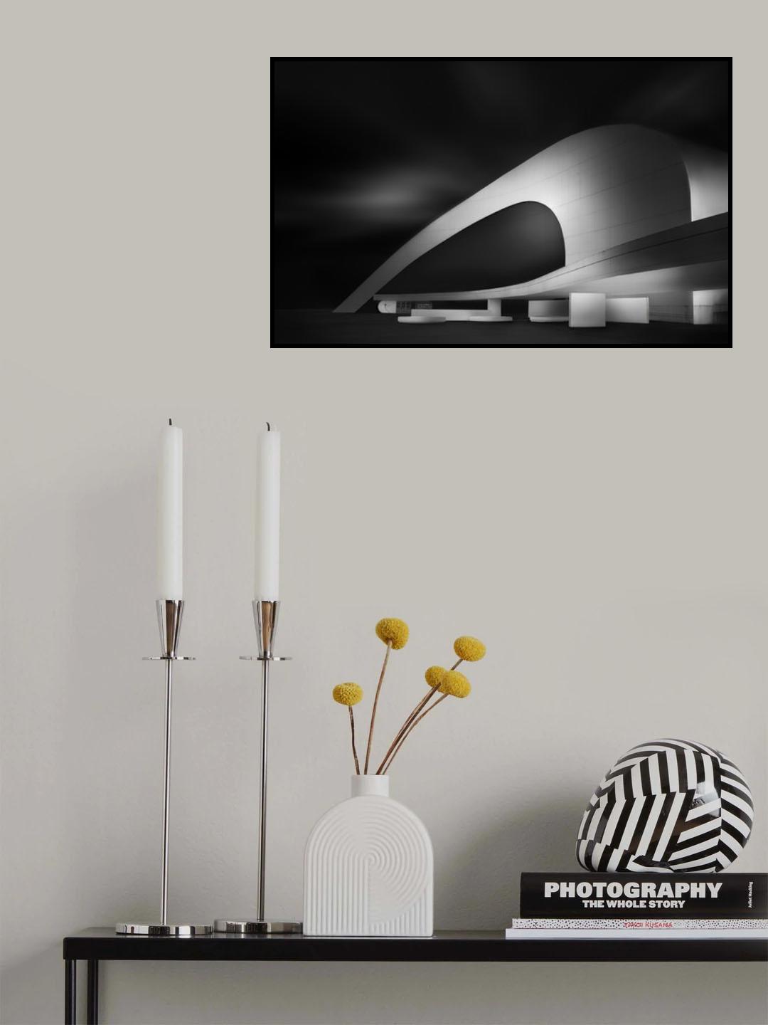 Niemeyer art Poster och Canvastavla