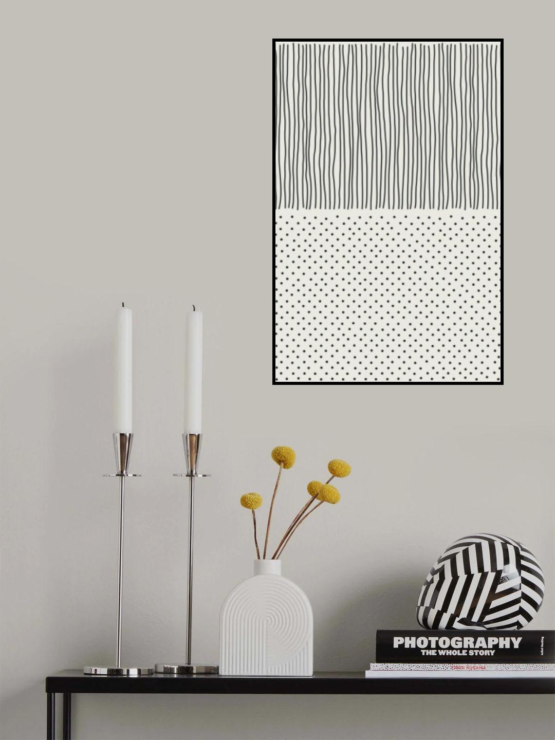 Minimal Line Vibes #4 Poster och Canvastavla