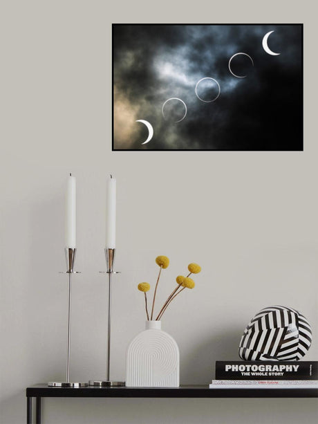 Annular Solar Eclipse Poster och Canvastavla