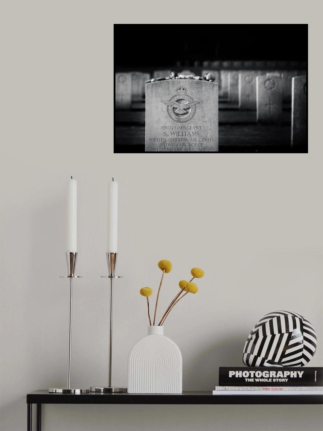 pebbles as remembrance Poster och Canvastavla