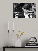 Fedora and Umbrella Poster och Canvastavla