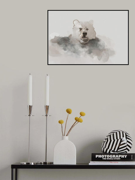 Bear Poster och Canvastavla