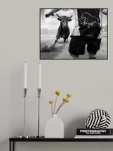 The Raging Bull Poster och Canvastavla