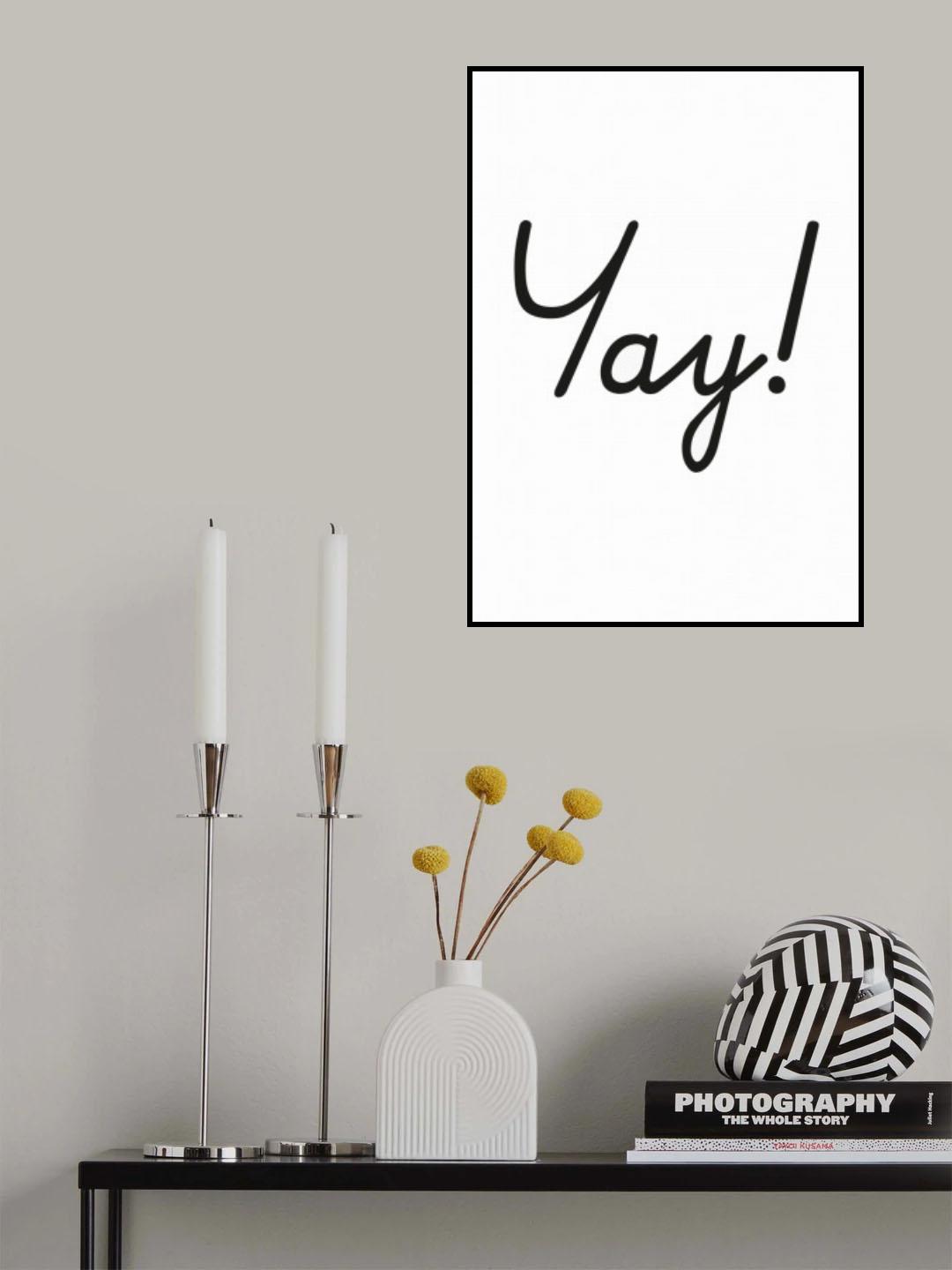 Yay! Poster och Canvastavla
