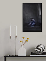 I am afraid of the dark… Poster och Canvastavla