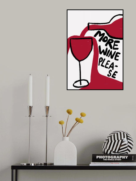 More Wine Please Poster