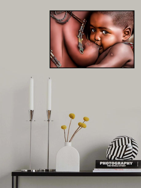 Himba Child Poster och Canvastavla
