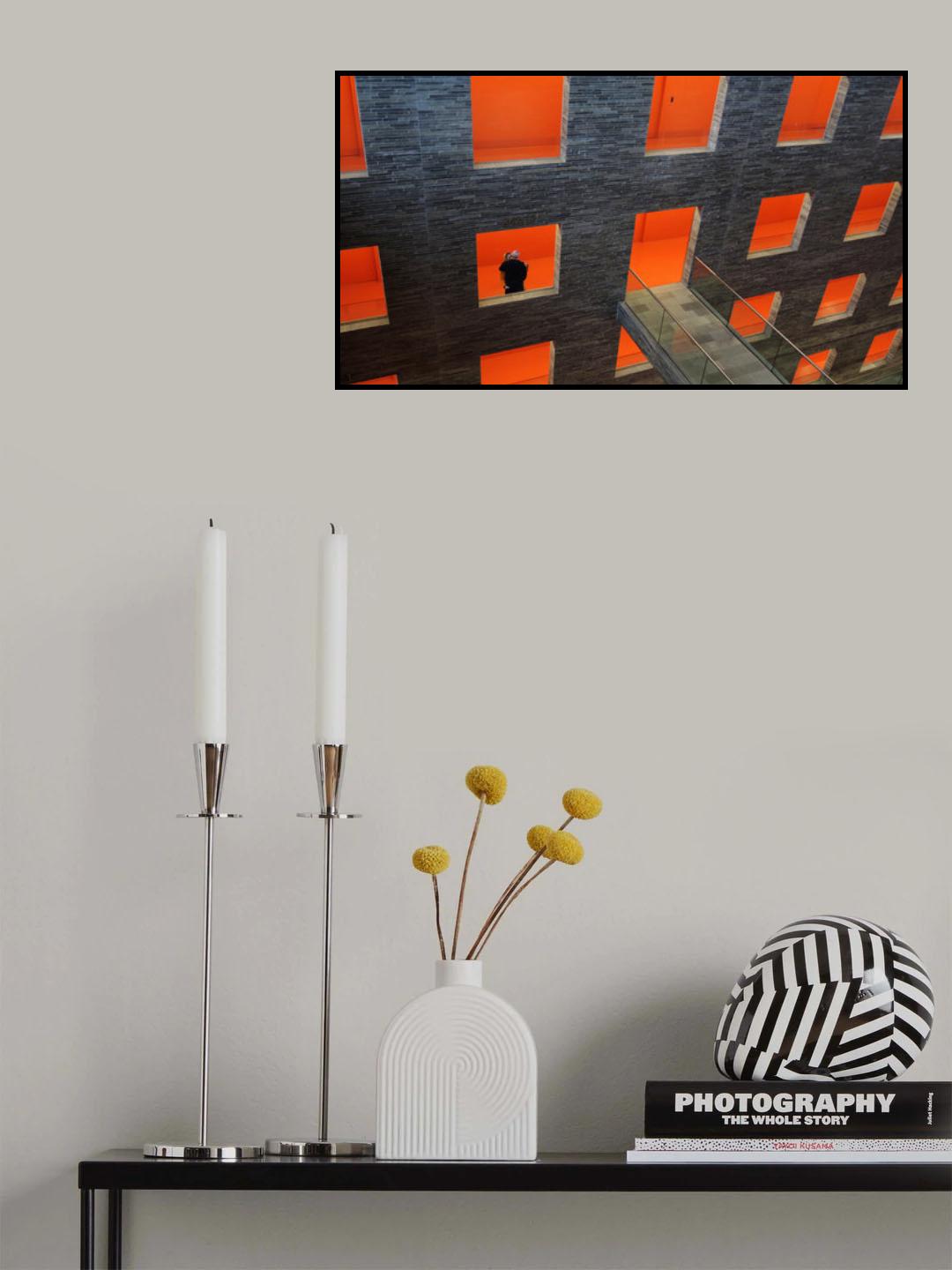 Dutch people are in love with orange...! Poster och Canvastavla