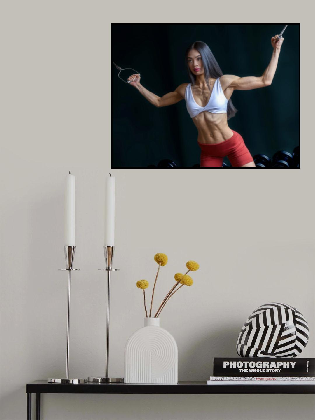 Bodybuilder Poster och Canvastavla