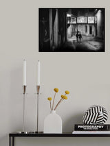 Walking in the rain Poster och Canvastavla