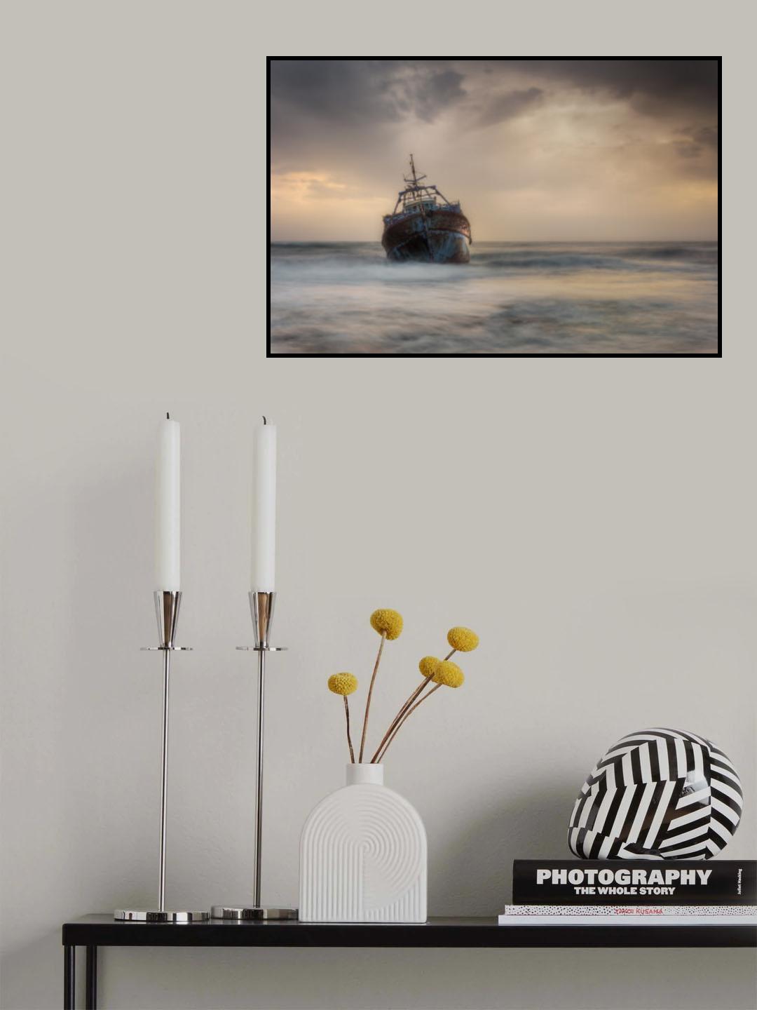 Il relitto di Torre San Giovanni Poster och Canvastavla