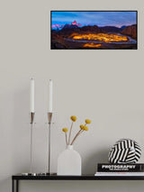 El Chalten in Dawn Poster och Canvastavla