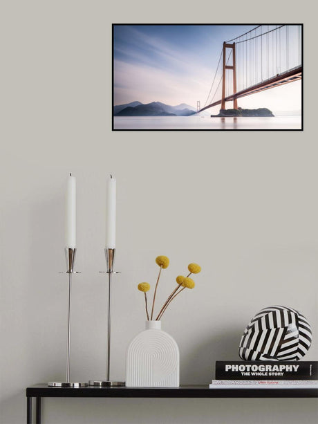 Xihou Bridge &amp; Moon Bay Poster och Canvastavla