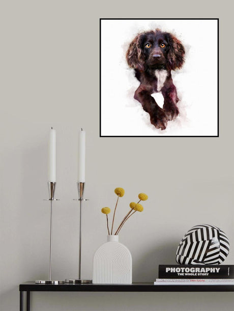 Baby Puppy Poster och Canvastavla