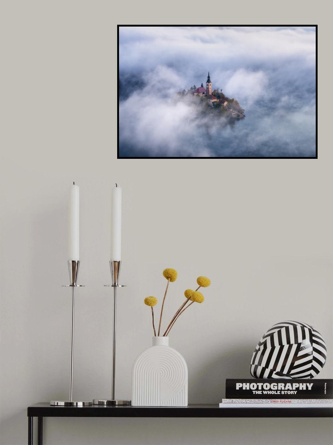 The Church in Heaven Poster och Canvastavla