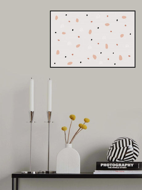 Happy Abstract Poster och Canvastavla