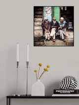 Three men from Dras Poster och Canvastavla