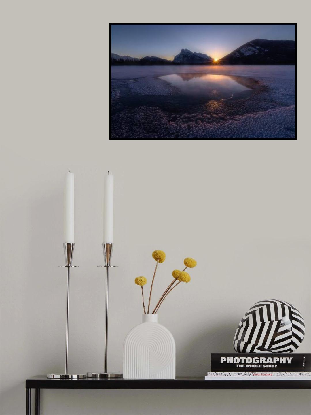 Warm Winter Sun Poster och Canvastavla