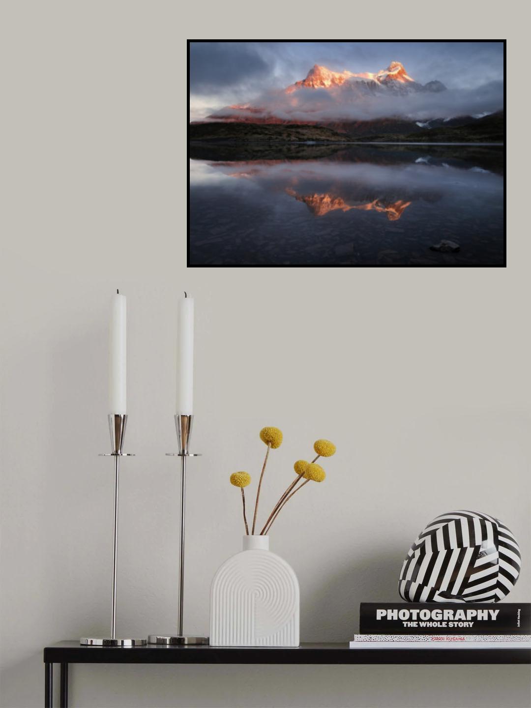 Foggy reflection Poster och Canvastavla
