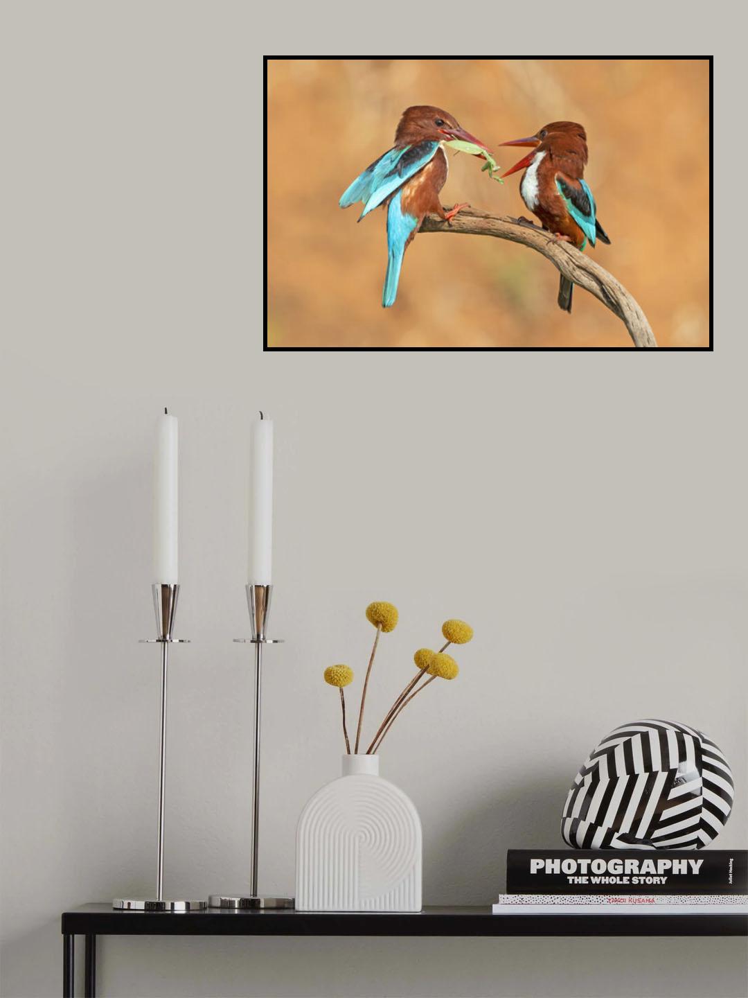 Mantis for breakfast Poster och Canvastavla
